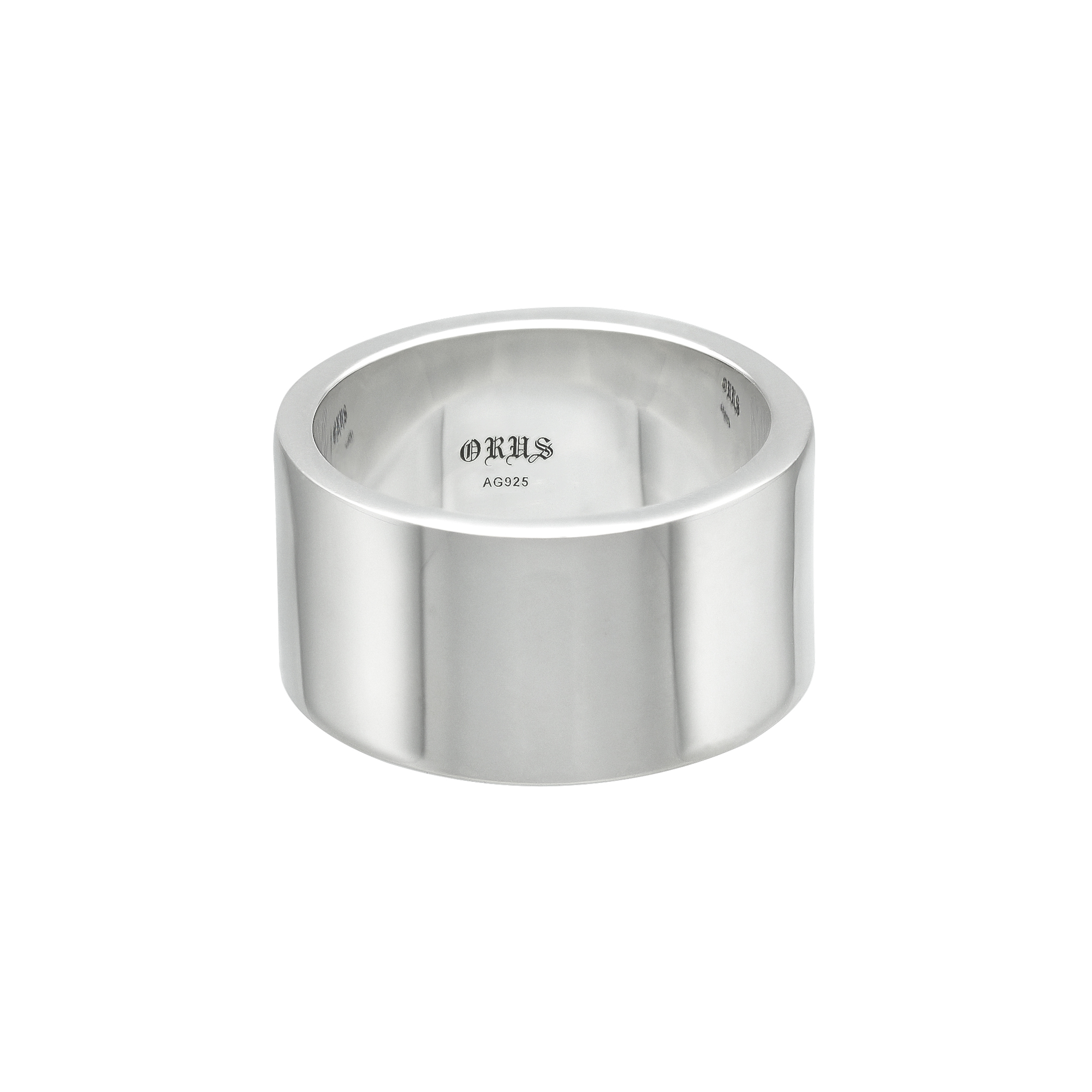 Bague Homme jonc argent Moderne Orus Rings