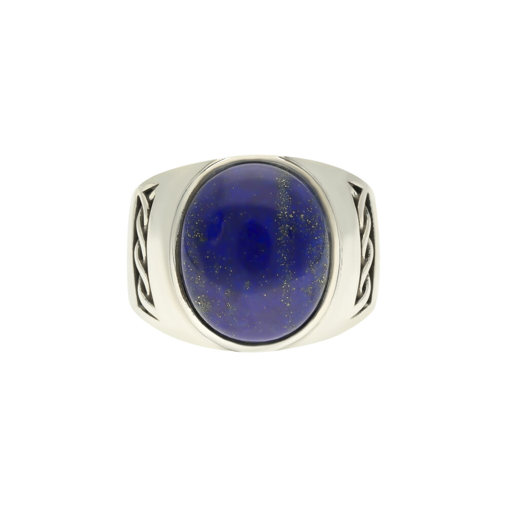 Bague homme massive argent