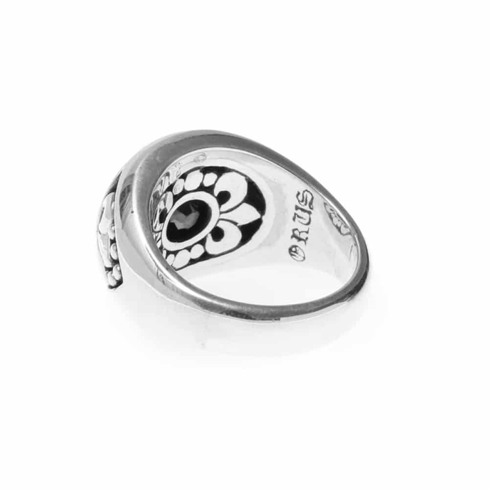 Alternative view of Bague argent union sacrée