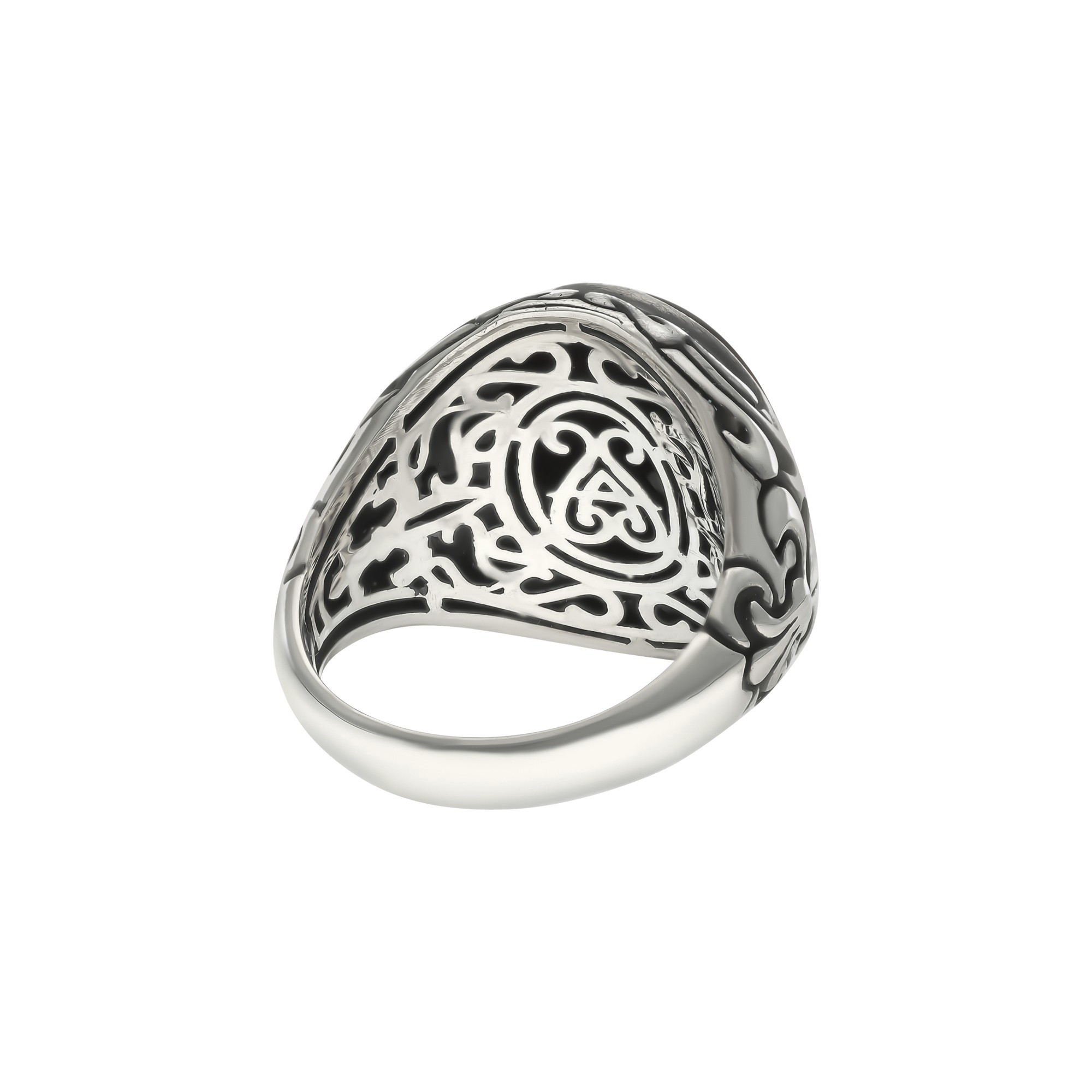 Bague Chevaliere Homme Royale Argent 9