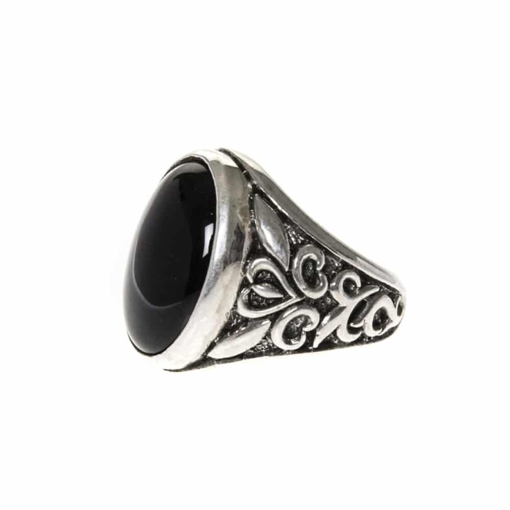 Bague Homme Argent Symbole 9