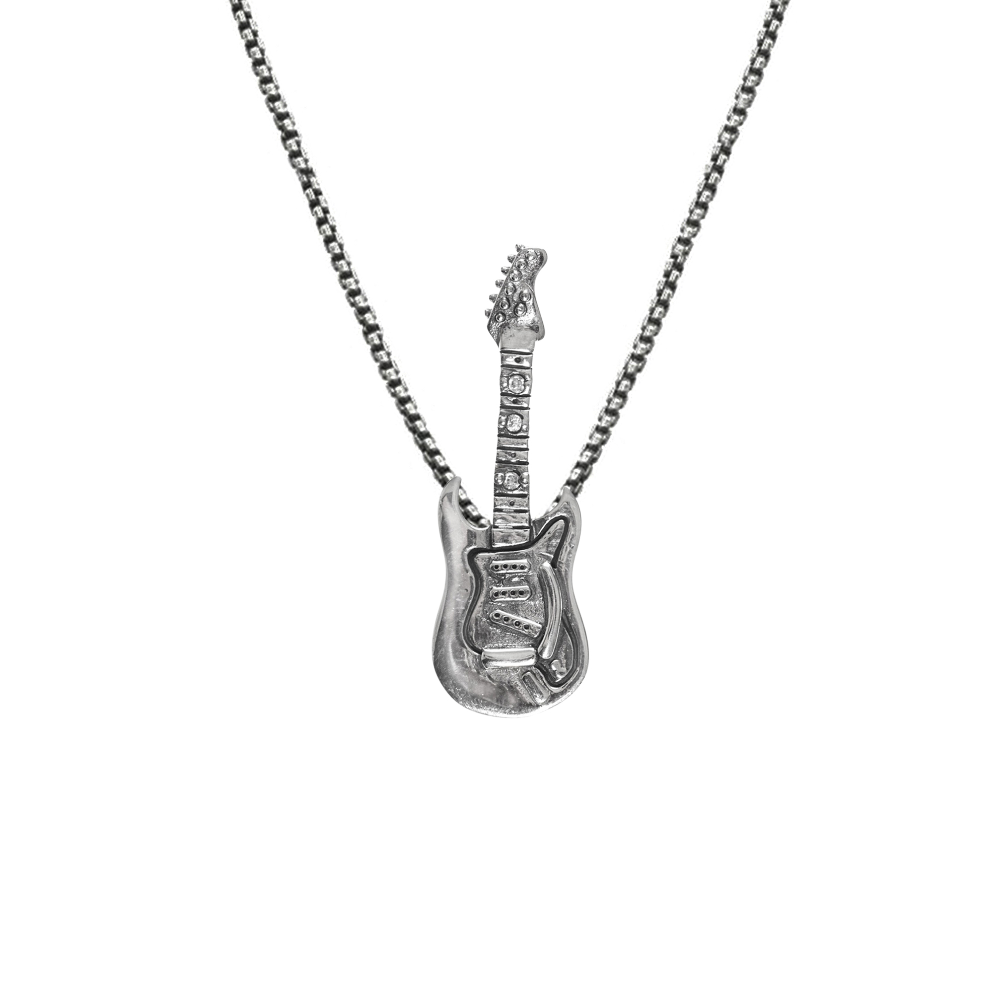 collier-argent-guitare